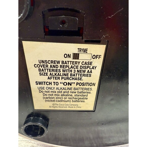 Vintage Coca-Cola Animated Jazz Polar Bear Playing 1990's  Jazz Music Coke - Picture 7 of 17